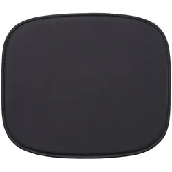 Muuto Fiber Lounge Chair Sitzkissen, easy leder schwarz