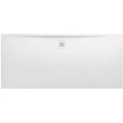 LAUFEN Pro Duschwanne H2159530000001 Marbond Ablauf lange Seite weiss