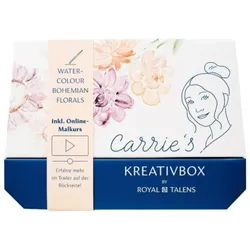 Royal Talens Carrie's Kreativbox Watercolour Bohemian Florals