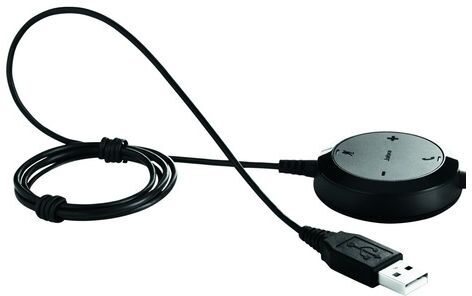 Jabra GN - Evolve 30 II Link UC MS Unité de contrôle avec câble USB-A pour Jabra Evolve 30 II Optimisé Skype for Business