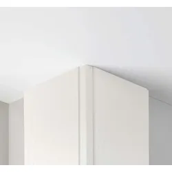 Parador Faltleiste Deckenleiste Esche Weiß glänzend 2200x60x3,5 mm