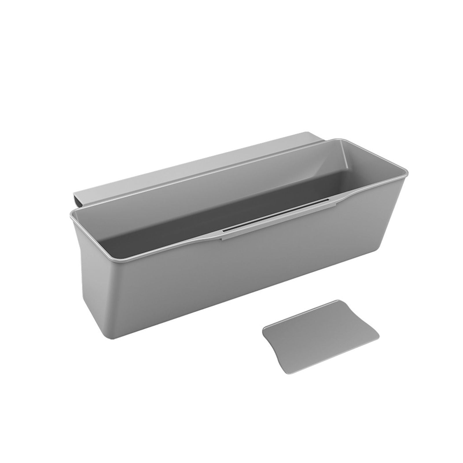 Metaltex Cleantex opvangbak voor keukenafval, grijs