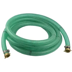 Saug Druckschlauch 1 Zoll, 9m Set, 25mm Poolschlauch, mit Schlauchverschraubung
