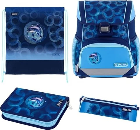 Herlitz Schulranzen Loop Plus Dolphin Ride