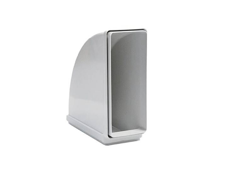 FALMEC raccord horizontal gaine plate angle 90° 220x90 cm KACL.367 ref. 115983 (220x90 mm - plastique)