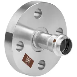 Viega, Zubehör Sanitärinstallation, Flanschübergang Temponox m SC Pressanschluss PN 6 fest DN40x42mm