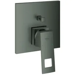 Grohe Eurocube Joy Fertigmontageset 24062AL0 hard graphite gebürstet, UP-Wannenarmatur