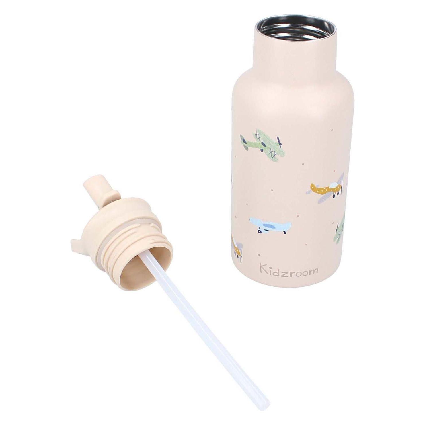 Kidzroom Trinkflasche Sweet Sips Flugzeuge, 350ml (0.35 l) (59054715)