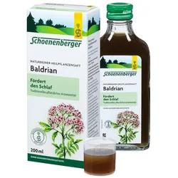 Schoenenberger Naturreiner Heilpflanzensaft Baldrian 200 ml