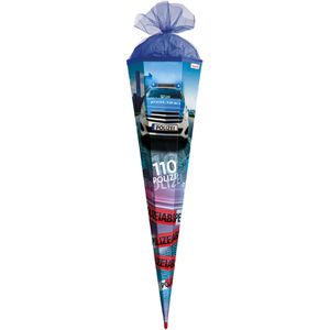 Roth Schultüte 678843 Polizei 110, für Jungen, eckig, 85 cm