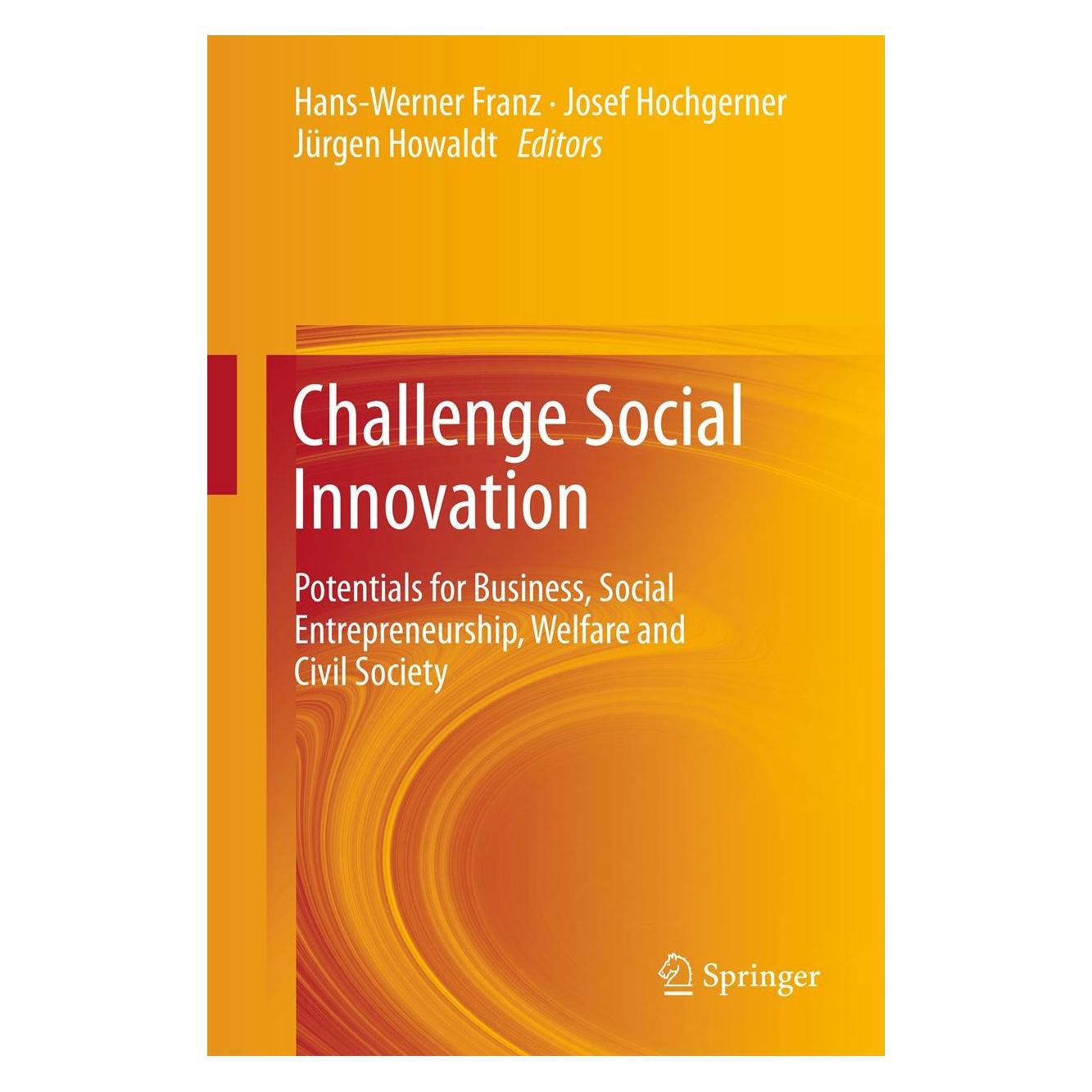 Springer Challenge Social Innovation (9783642328787)
