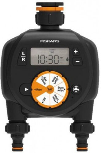 Fiskars Programmateur d&amp;#039;arrosage a 2 sorties 1054792