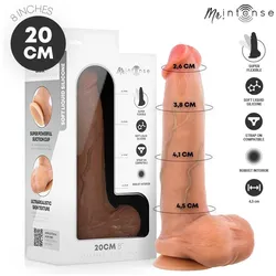 Mr. Intense, Dildo, MR INTENSE - BRUCE M SILIKONDILDO MIT HODEN 20 CM -Ã ̃- 4,5 CM