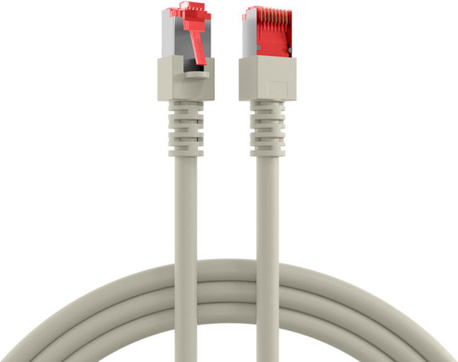 EFB Câble patch Cat.6 2xRJ45 S/FTP 15 m gris (K5510.15)