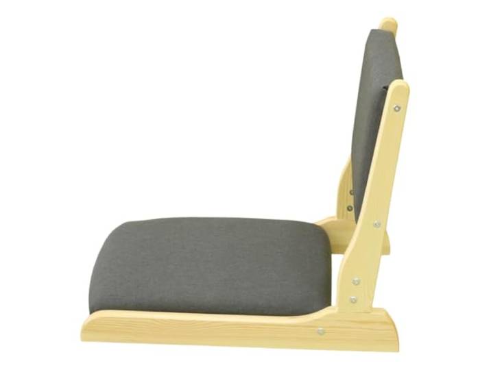Leichtrit Holz Faules Sofa,Meditations-Bodenstuhl Japanischer Faltbare,StuhlrüCkenstüTze,Geeignet FüR Wohnzimmer,Balkone Und Studentenwohnheime