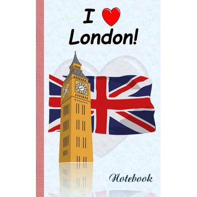 I love London (Notebook / Notizbuch), Taschenbuch von Theo Taane, BoD – Books on Demand, 978-3-7392-4667-3