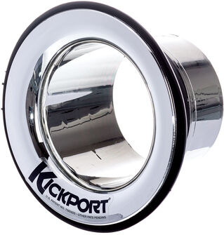Kick Port Bass Drum Insert Booster Chrom Chrom