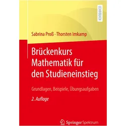 Brückenkurs Mathematik für den Studieneinstieg, Fachbücher von Sabrina Pross, Thorsten Imkamp