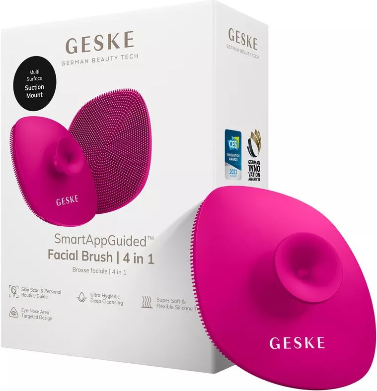GESKE - Facial Brush   4 in 1, 1 Stück, Pink