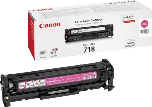 Canon Toner 718 M Original Magenta 2900 Seiten 2660B002
