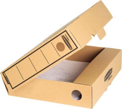 Fellowes Archivschachtel Bankers Box Premium Earth, DIN A4, Wellpappe, 10 Stück