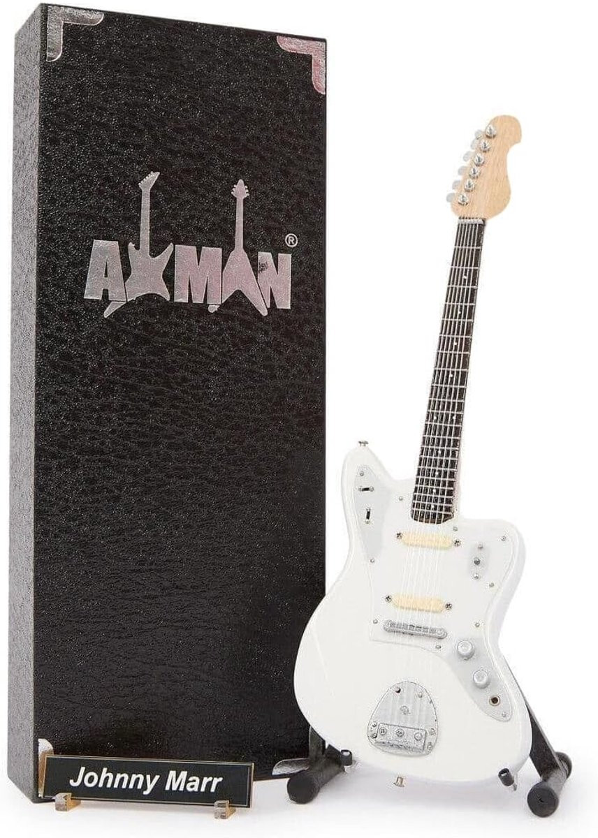 Johnny Marr (The Smiths) Miniature Gitaar - Handgemaakt Muzikaal Ornament