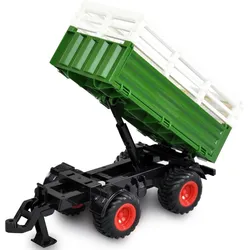 Amewi Traktor mit Viehtransporter, Grün 1:24, RTR (RTR Ready-to-Run)
