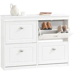 SCHUHSCHRANK Weiß