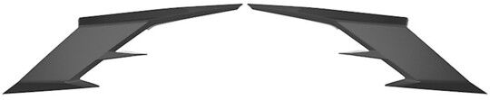 Placche Estrattori D'aria Laterali LS2 per Casco FF327 Chall taglia un