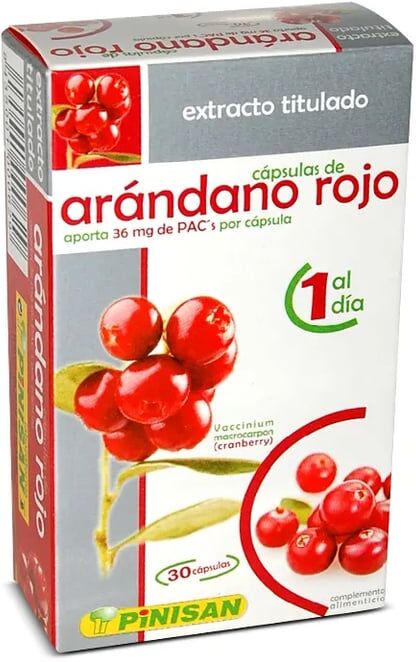 Pinisan ARANDANO ROJO 30 Caps