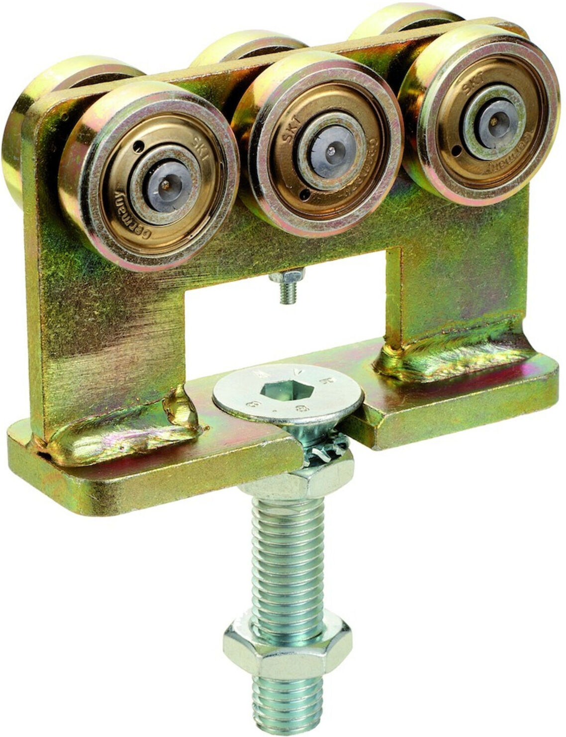 HELM Rollapparat 492,doppelpaarig z.einhängen,Prof.-Nr.400, Durchmesser 34, 200kg,L 120 (049220)