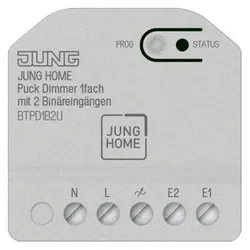 JUNG, Aktor, BT P D1 B2 U HOME Puck Dimmer (Dimmaktor)