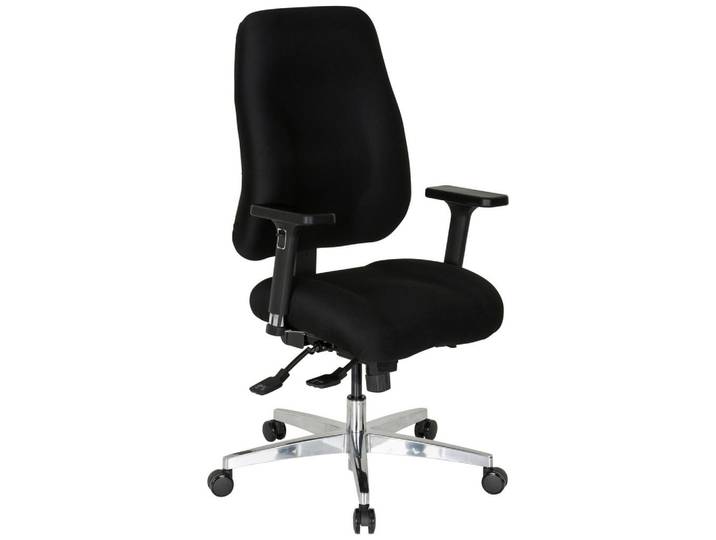 Bürostuhl Zenit Comfort Schwarz bis 120 kg