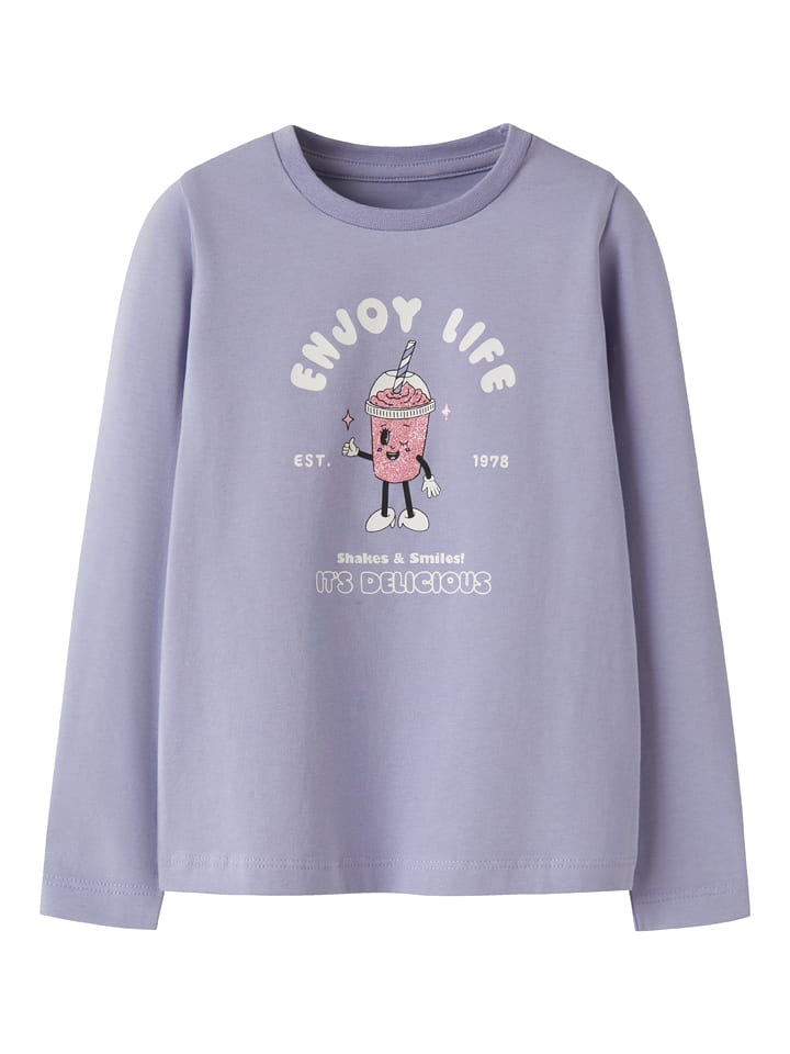 name it Longsleeve "Olinas" in Lila - 98