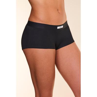 Panty COPENHAGEN STUDIOS, Damen, Gr. L (40), schwarz, Feinripp, Obermaterial: 96% Baumwolle, 4% Elasthan, unifarben, körpernah, Unterhosen Panty, angenehme Ripp-Qualität