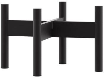 iSpring Wooden Stand for DGF2 Gravity-Fed Stainless Steel Countertop Water Filter System, Black Wood