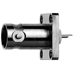 Telegärtner BNC-Flanschbuchse 50Ohm löt 100023397