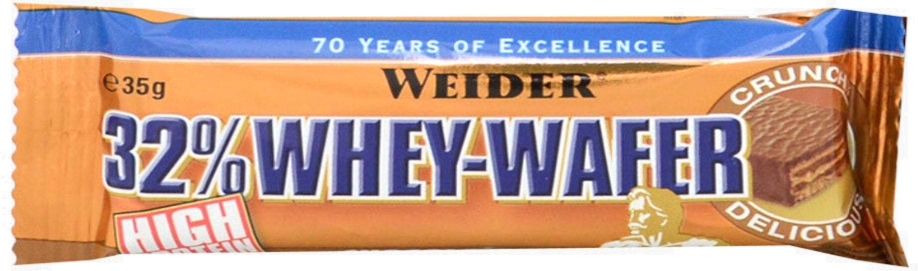 WEIDER 32% Whey Wafer 1 Wafer Da 35 Grammi 