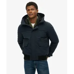 Superdry für Herren. M5011908A Bomberjacke City navy (M), Lässig, Recyceltes Polyester, Nachhaltig, Marine