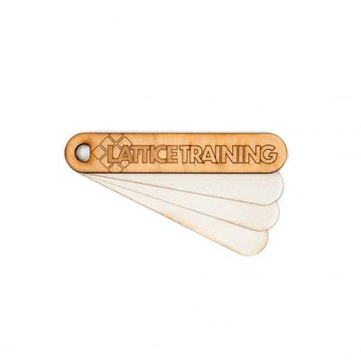 Lattice - Hand file - Hautpflege Gr One Size wood