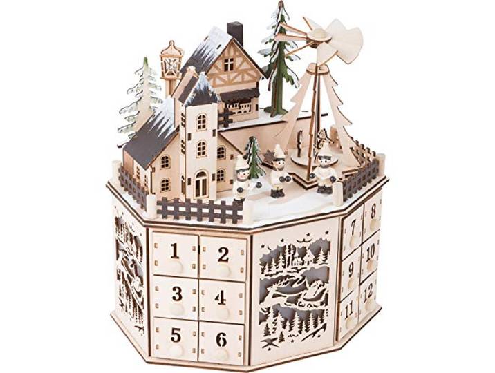 Small Foot Piramide adventskalender, eenheidsmaat