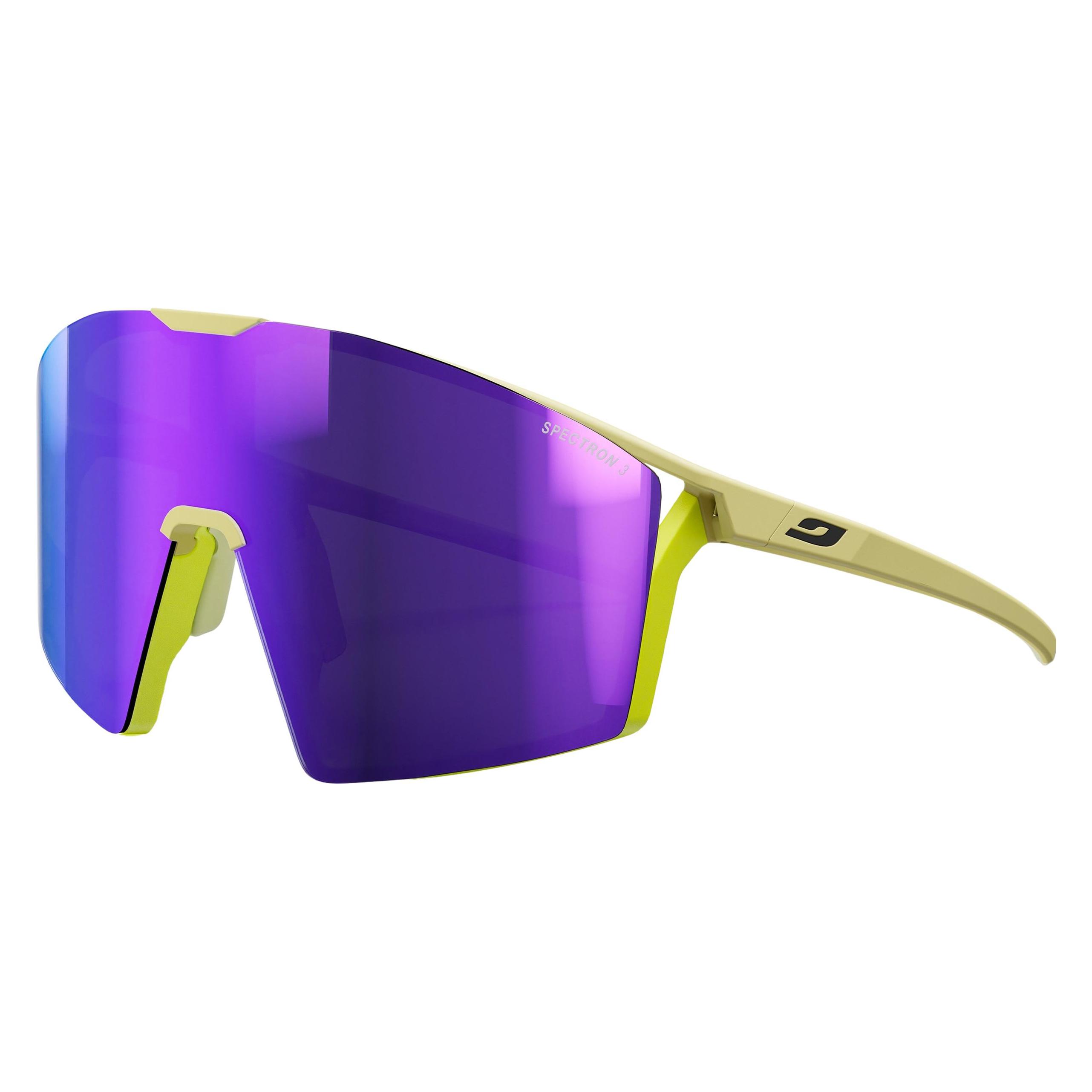 Julbo Edge Helles Kastanienbraun Matt Neongelb Spectron 3 (J5621151)