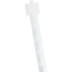 50 Blisterleisten mit Topschild mit 16 Haken | 750 mm, transparent