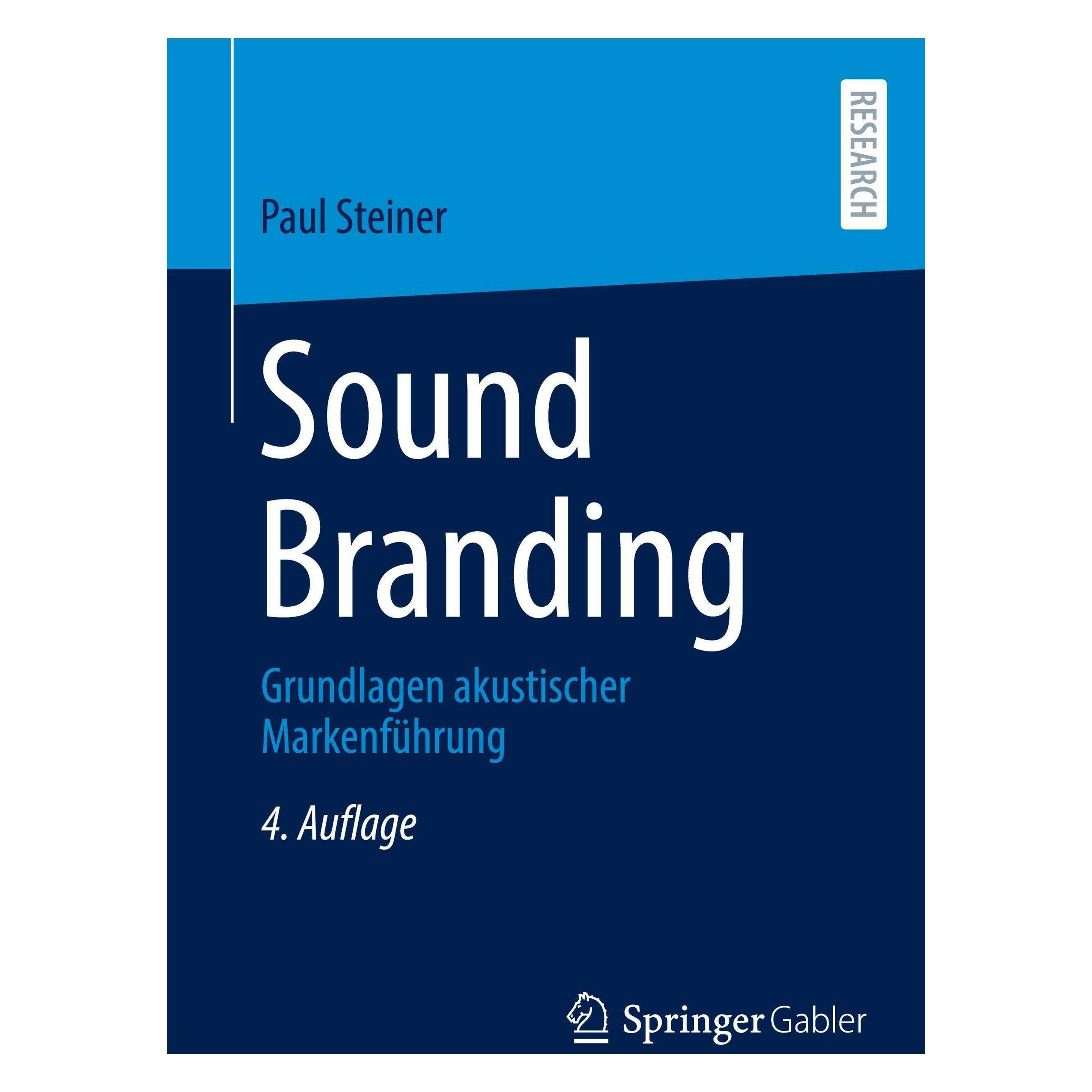 Springer Sound Branding (Deutsch, Softcover, Paul Steiner) (64774297)