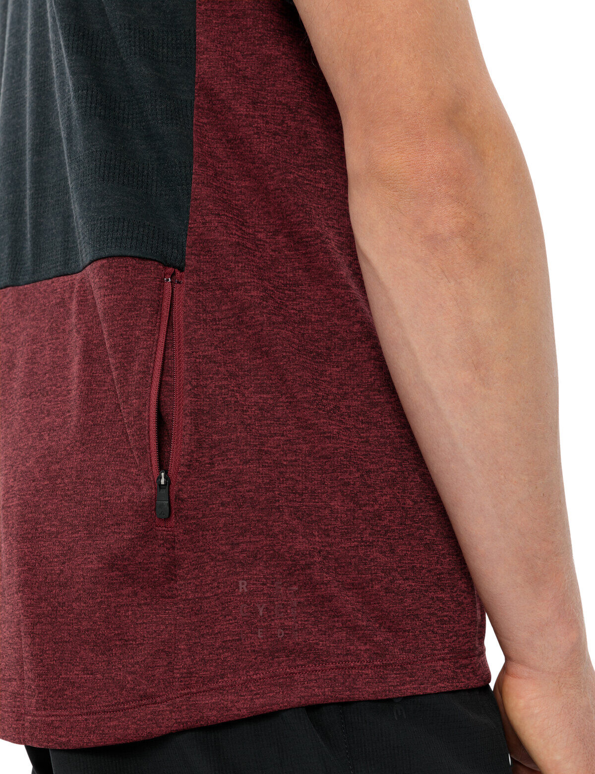 Radtrikot VAUDE "MEN'S TAMARO HZ SHIRT IV", Herren, Gr. S, rot (roteva), Obermaterial: 100% Polyester, Trikots Radtrikot, für Radfahren, für Erwachsene, atmungsaktiv, leicht roteva S