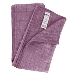METRO Professional Mikrofasertuch für Geschirr und Oberflächenreinigung, Polyester / Polyamid, 24 x 13 cm, fliederfarben, 5 Stück