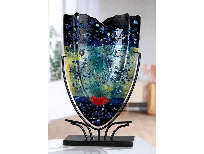 Vase Magic 30 x 49 x 11cm Bleu