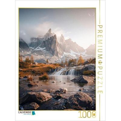 CALVENDO Puzzle Die Macht des Wassers bahnt sich ihren Weg | 1000 Teile Lege-Größe 64x48cm Foto-Puzzle für glückliche Stunden, Game von , Calvendo