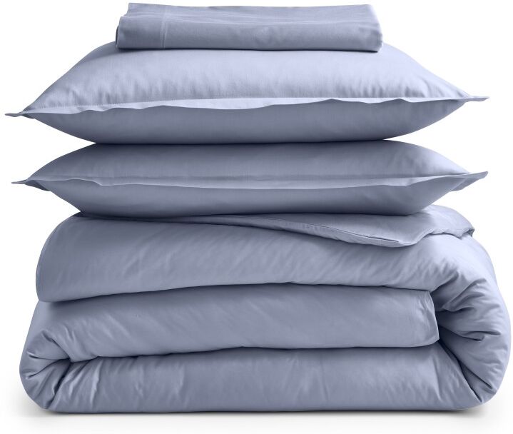 Drap housse percale Tradilinge BALTIQUE (Couleur : Baltique)