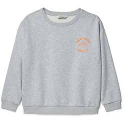 Tchibo - Kinder-Sweatshirt mit überschnittenen Schultern - Jungen - Gr. 158/164 - grau